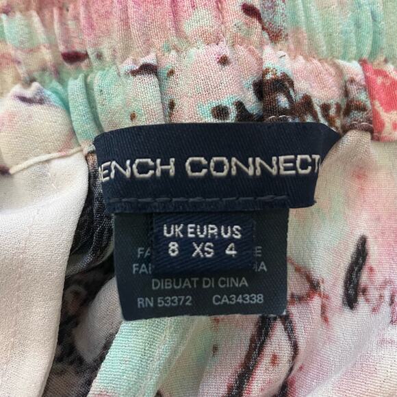 French Connection Colorful Viscose Jogger Style Pants Small - Picture 5 of 5